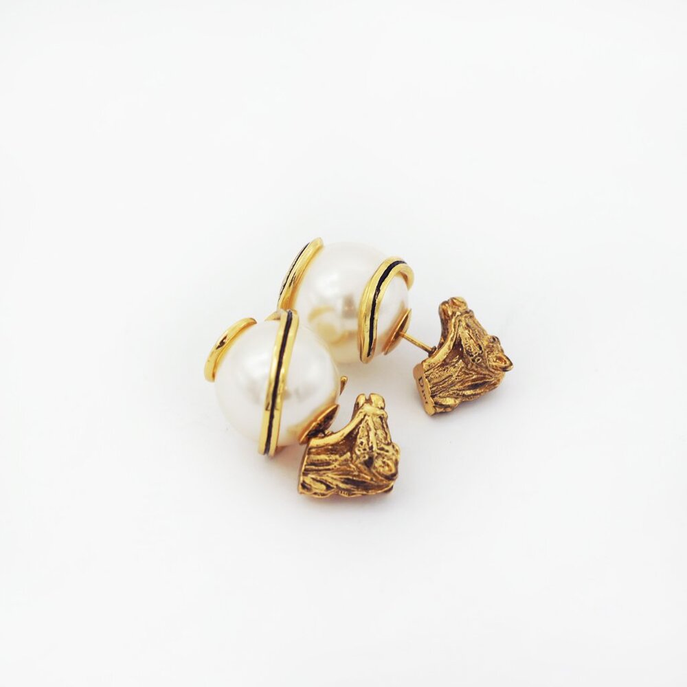 Christian DIOR Tribales Earrings - Picture 3 of 6